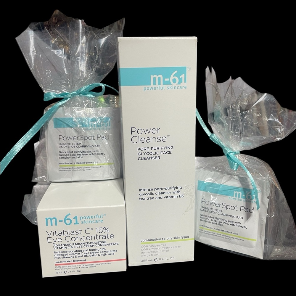 M-61 Power Cleanser Skincare Set NIB
